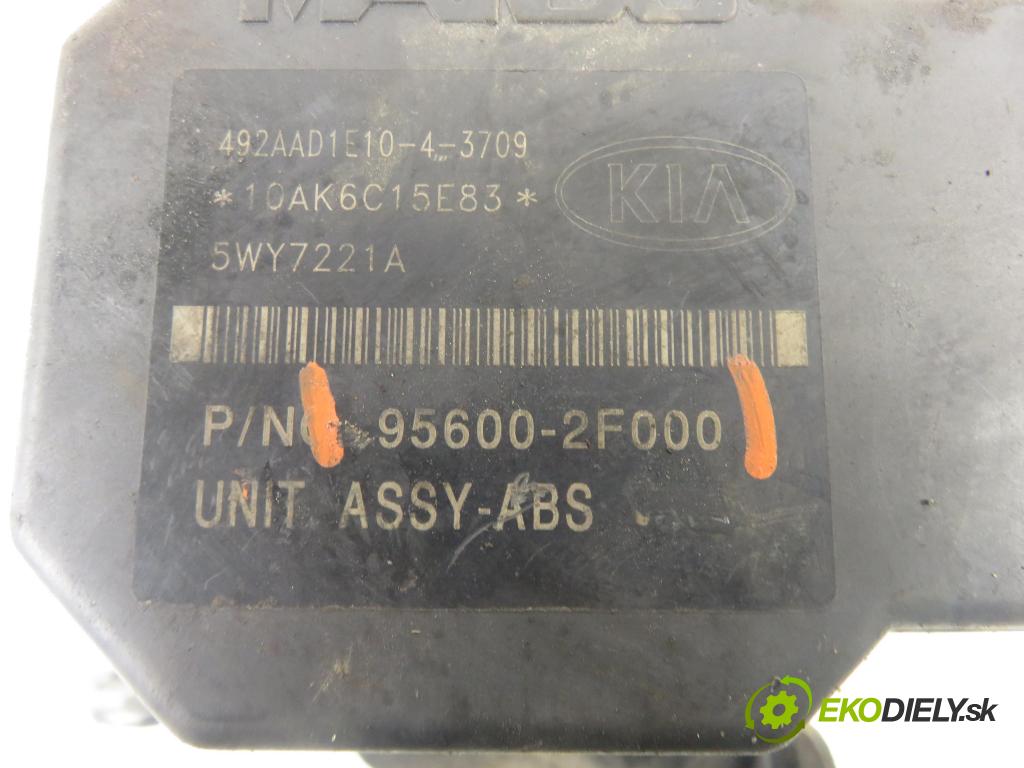 KIA CERATO I sedan (LD) SEDAN 2006 0,00 1.6 - G4ED 1599,00 Pumpa ABS 956002F000 (Pumpa ABS)