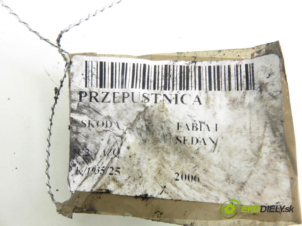 SKODA FABIA I SEDAN (6Y3) SEDAN 2006 47,00 1.2 - AZQ 1198,00 Škrtiaca klapka 03C133062B ; A2C53030790 (Škrtiaca klapka)