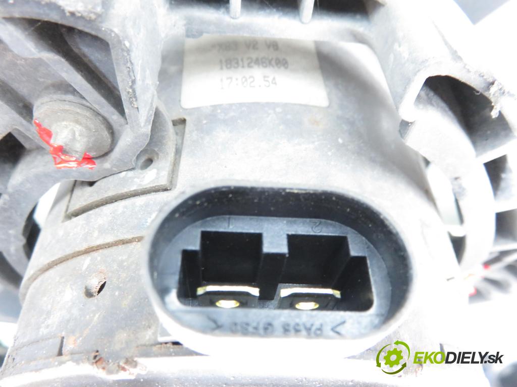 RENAULT GRAND ESPACE IV (JK0/1_) MINIVAN 2003 125,00 2.0 Turbo (JK0A, JK0B, JK0N) - F4R 797 1998,00 Ventilátor chladič klíma/voda 1831068000