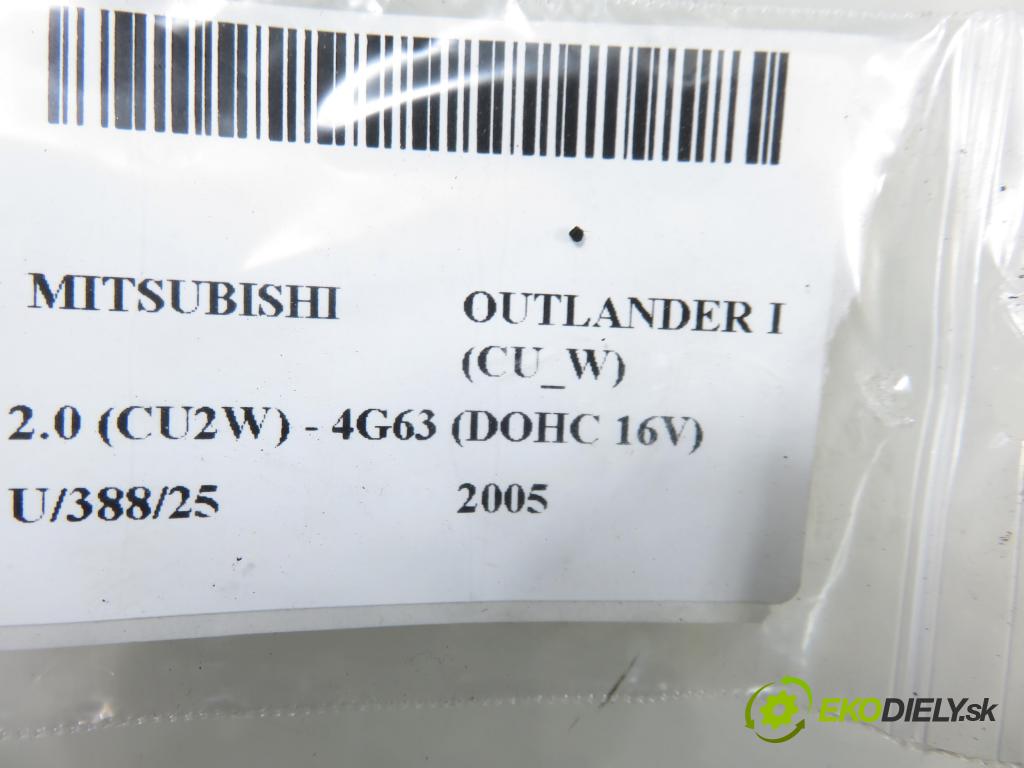 MITSUBISHI OUTLANDER I (CU_W) SUV 2005 100,00 2.0 (CU2W) - 4G63 (DOHC 16V) 1997,00 chladič vody 735201
