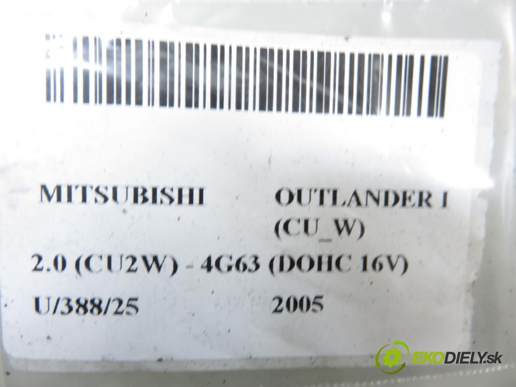 MITSUBISHI OUTLANDER I (CU_W) SUV 2005 100,00 2.0 (CU2W) - 4G63 (DOHC 16V) 1997,00 Ventilátor chladič klíma/voda 1C23219700