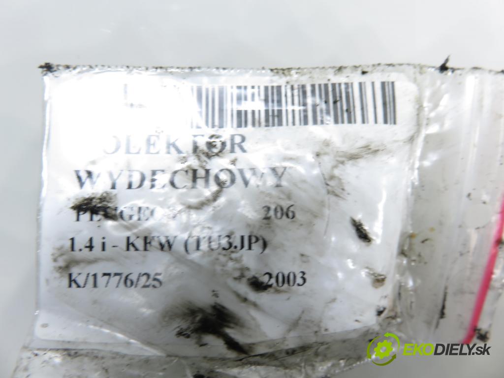 PEUGEOT 206 liftback (2A/C) HB 2003 55,00 1.4 75 - KFW 1360,00 Potrubie VYČERPAT: 9636962310 (Výfukové potrubie)