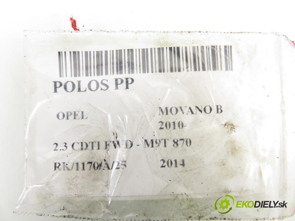 OPEL MOVANO B Platforma / podwozie (X62) FURGON 2014 81,00 2.3 CDTI FWD - M9T 870 2299,00 Poloos PP 