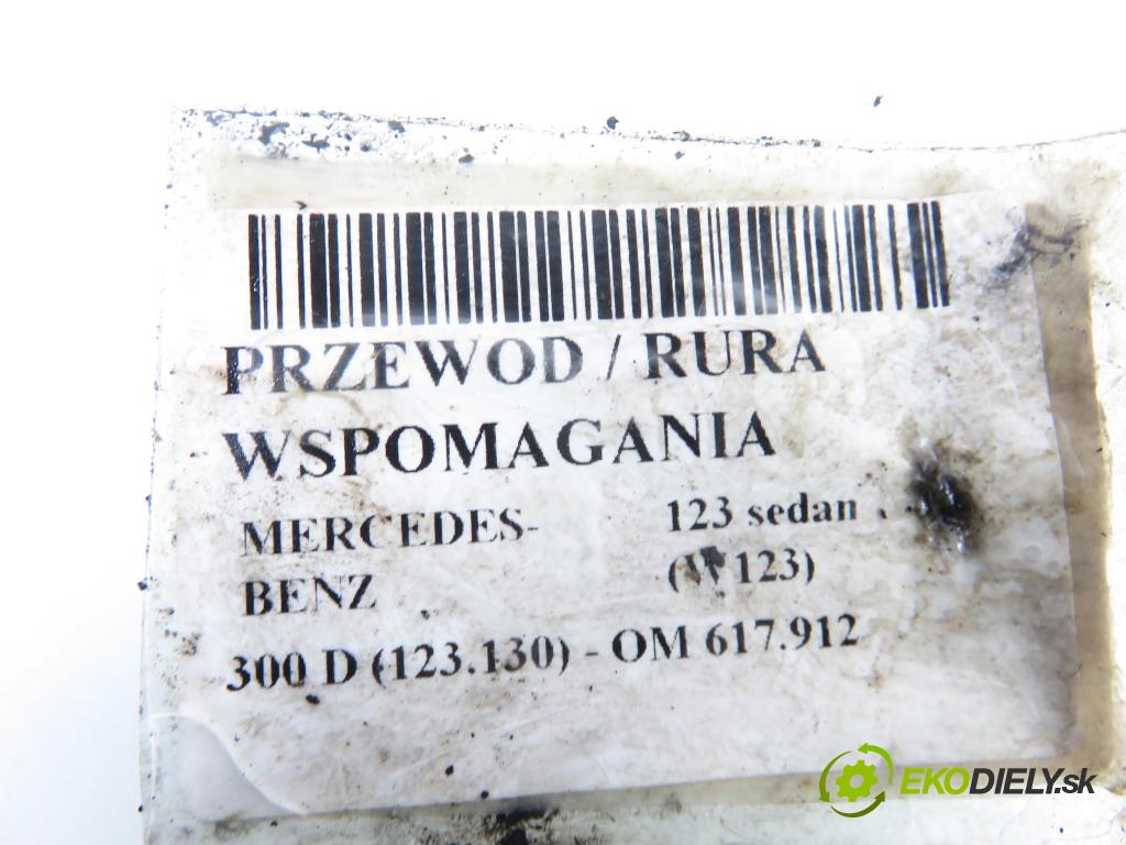MERCEDES-BENZ 123 sedan (W123) SEDAN 1978 65,00 300 D 88 - OM 617.912 2998,00 rúrka / Rúra servočerpadlo 
