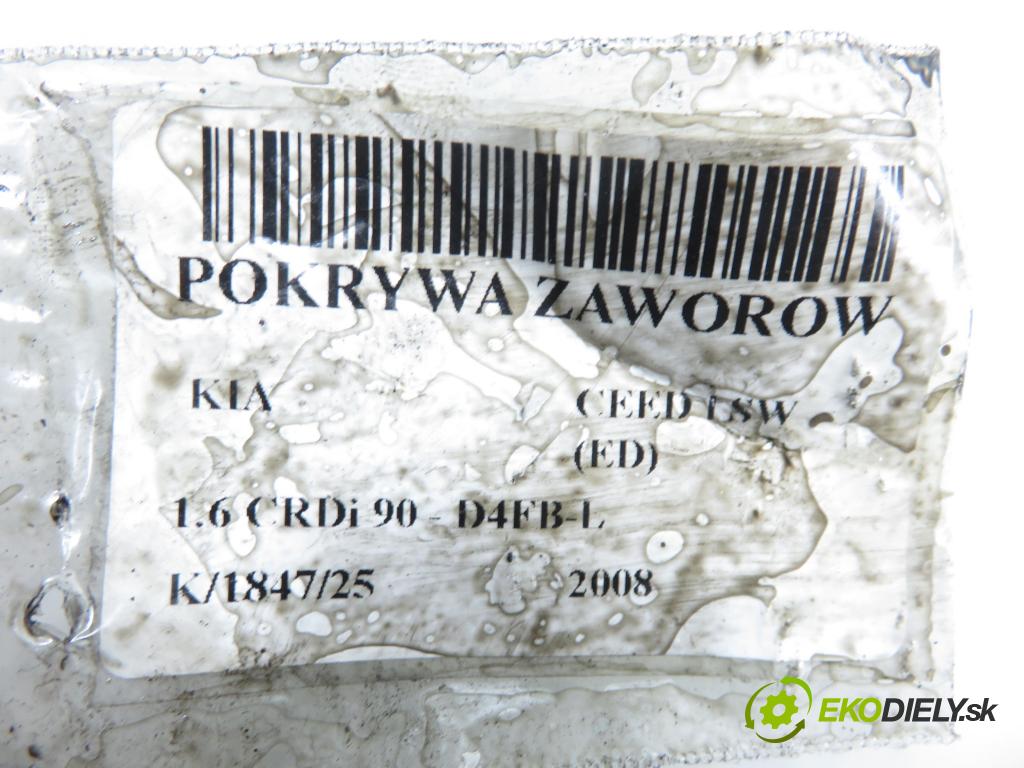 KIA CEE'D SW (ED) KOMBI 2008 66,00 1.6 CRDi 90 - D4FB-L 1582,00 Kryt Ventilov 