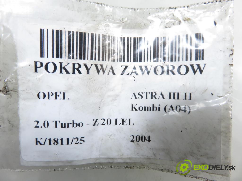 OPEL ASTRA H Kombi (A04) KOMBI 2004 125,00 2.0 Turbo - Z 20 LEL 1998,00 Kryt Ventilov 9129041