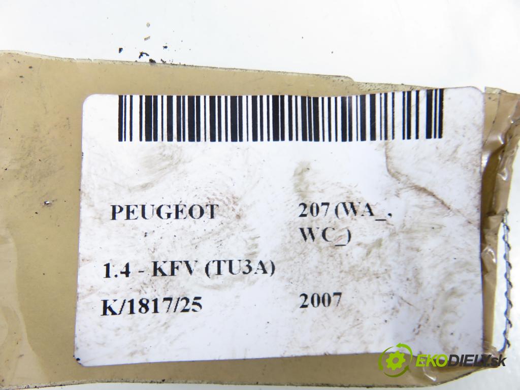 PEUGEOT 207 (WA_, WC_) HB 2007 54,00 1.4 - KFV (TU3A) 1360,00 Pumpa paliva 9657035980