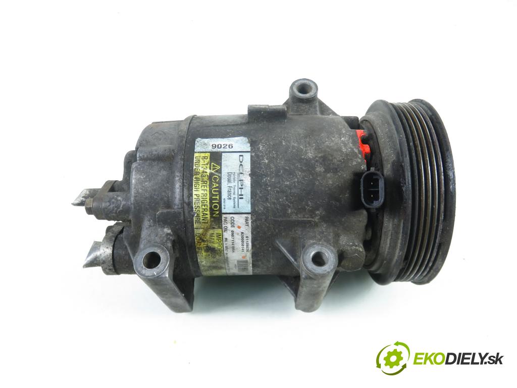 RENAULT MEGANE I (BA0/1_) HB 2002 70,00 1.4 16V 95 - K4J 750 1390,00 KOMPRESOR: klimatizácie 8200050141 (Kompresor klimatizácie)