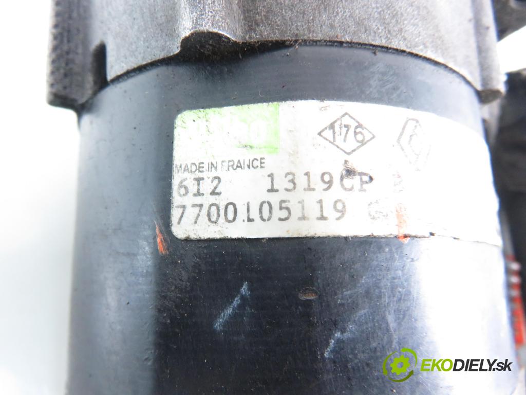 RENAULT MEGANE I (BA0/1_) HB 2002 70,00 1.4 16V 95 - K4J 750 1390,00 Štartér 7700105119G (Štartér)