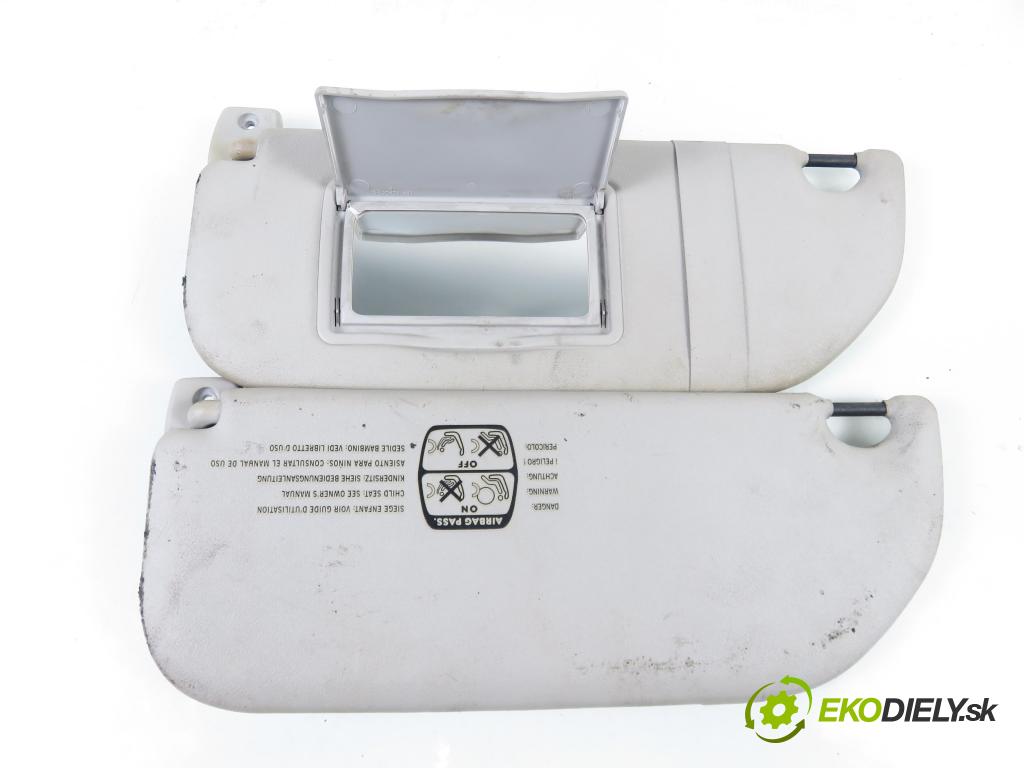 CITROEN C3 I (FC_) HB 2003 44,00 1.1 i - HFX (TU1JP) 1124,00 kryty protislnečné 