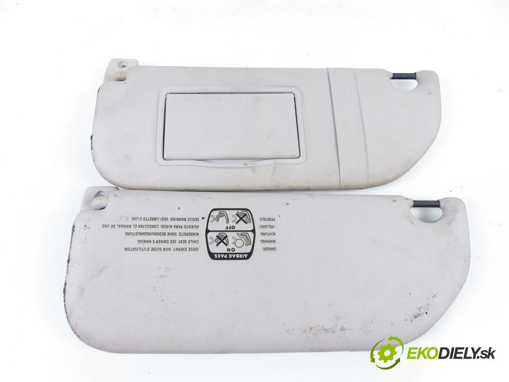 CITROEN C3 I (FC_) HB 2003 44,00 1.1 i - HFX (TU1JP) 1124,00 kryty protislnečné