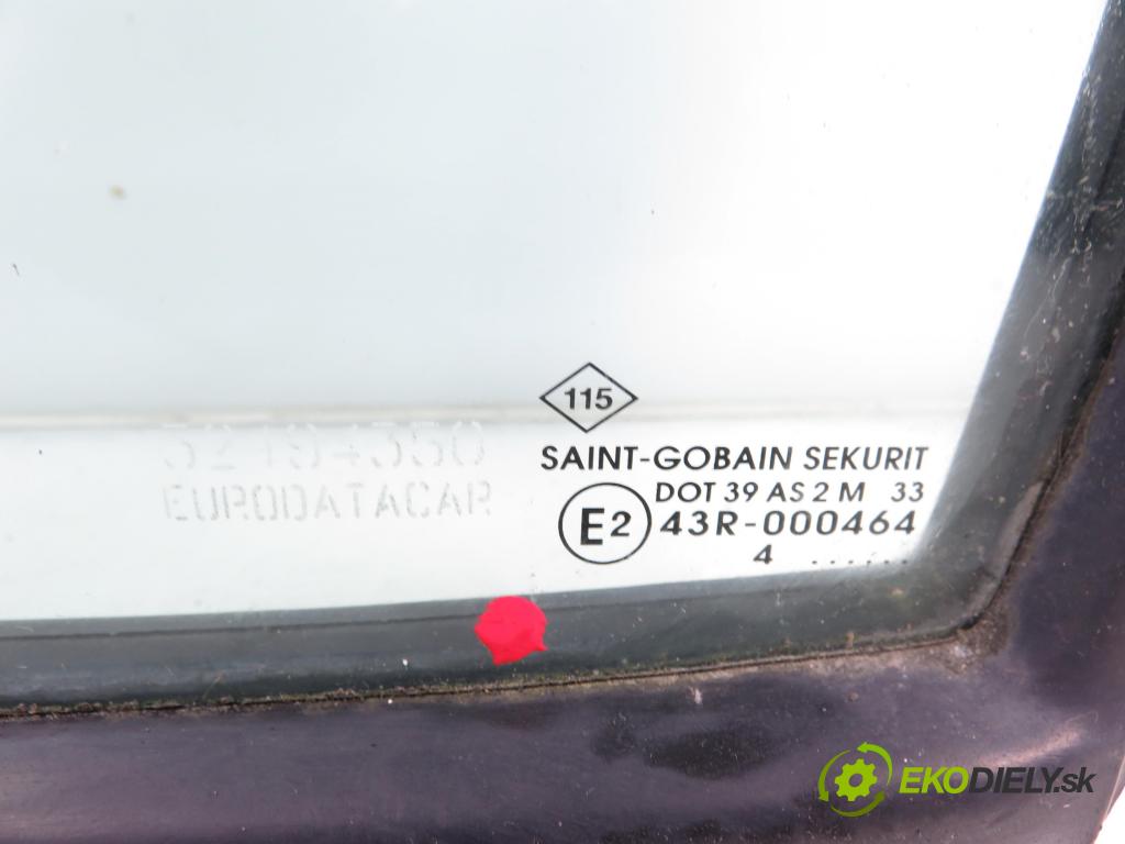 RENAULT MASTER II Skrzynia (FD) FURGON 2006 66,00 2.2 dCI 90 - G9T 750 2188,00 Okno TROJUHOLNÍKÝ LP