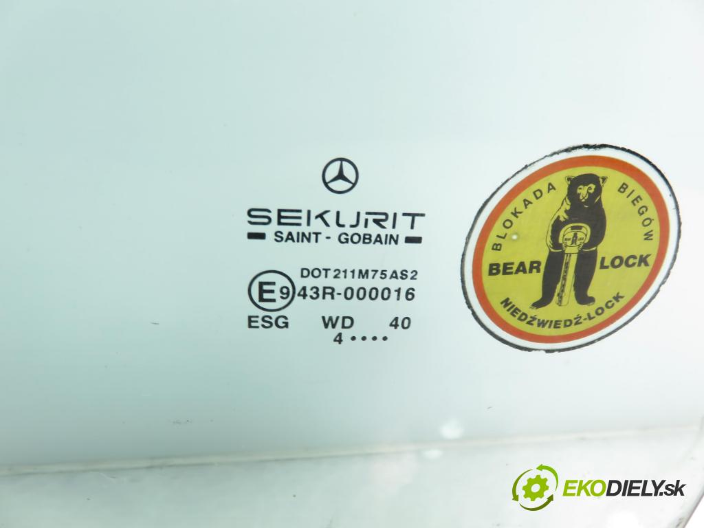 MERCEDES-BENZ VITO / MIXTO Skrzynia (W639) FURGON 2004 110,00 115 CDI 150 - OM 646.982 2148,00 Okno LP