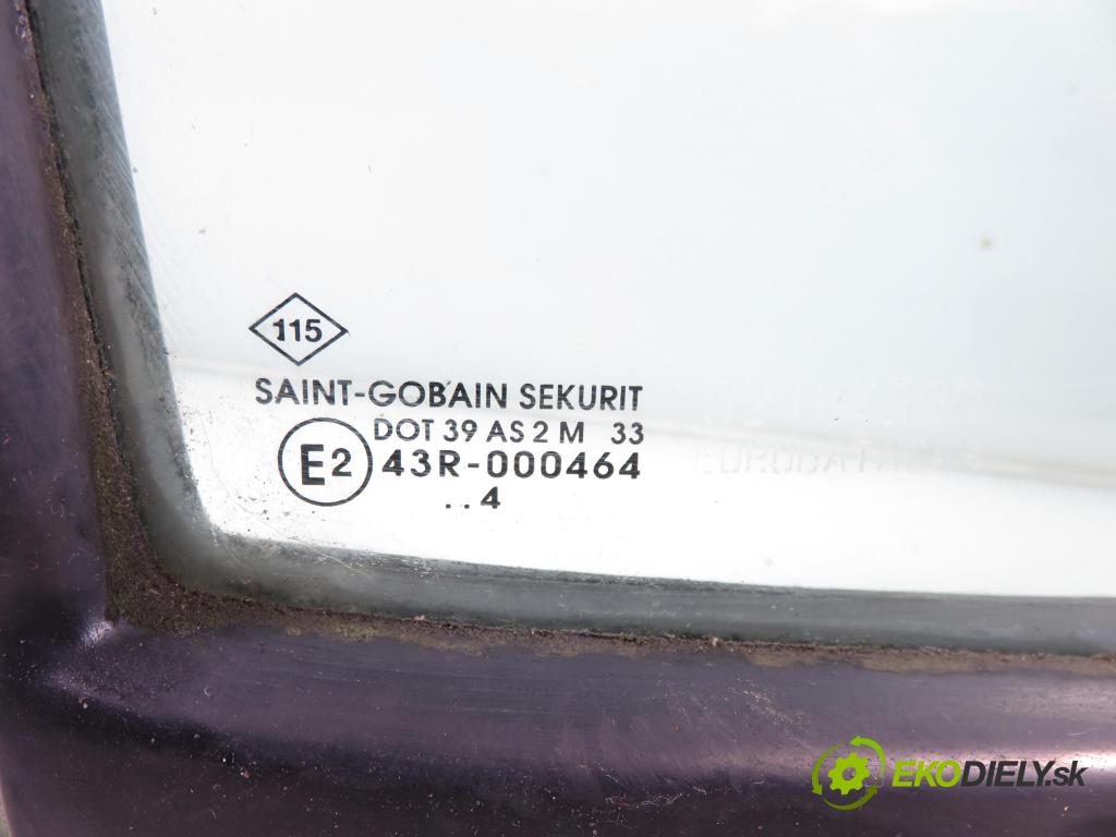 RENAULT MASTER II Skrzynia (FD) FURGON 2006 66,00 2.2 dCI 90 - G9T 750 2188,00 Okno TROJUHOLNÍKÝ PP