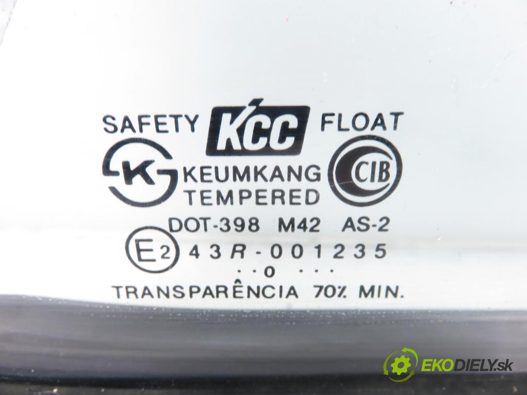 HYUNDAI GALLOPER II (JK-01) TERENOWY 2001 73,00 2.5 TD intercooler - D4BH 2476,00 Okno dverí LT