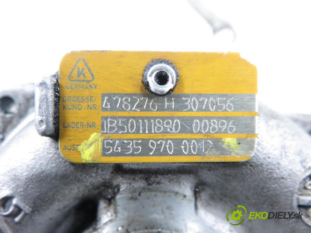 RENAULT SCENIC II (JM0/1_) MINIVAN 2007 63,00 1.5 dCi (JM1F) - K9K 724 1461,00 Turbodúchadlo 54359700012 (Turbodúchadlo (kompletné))