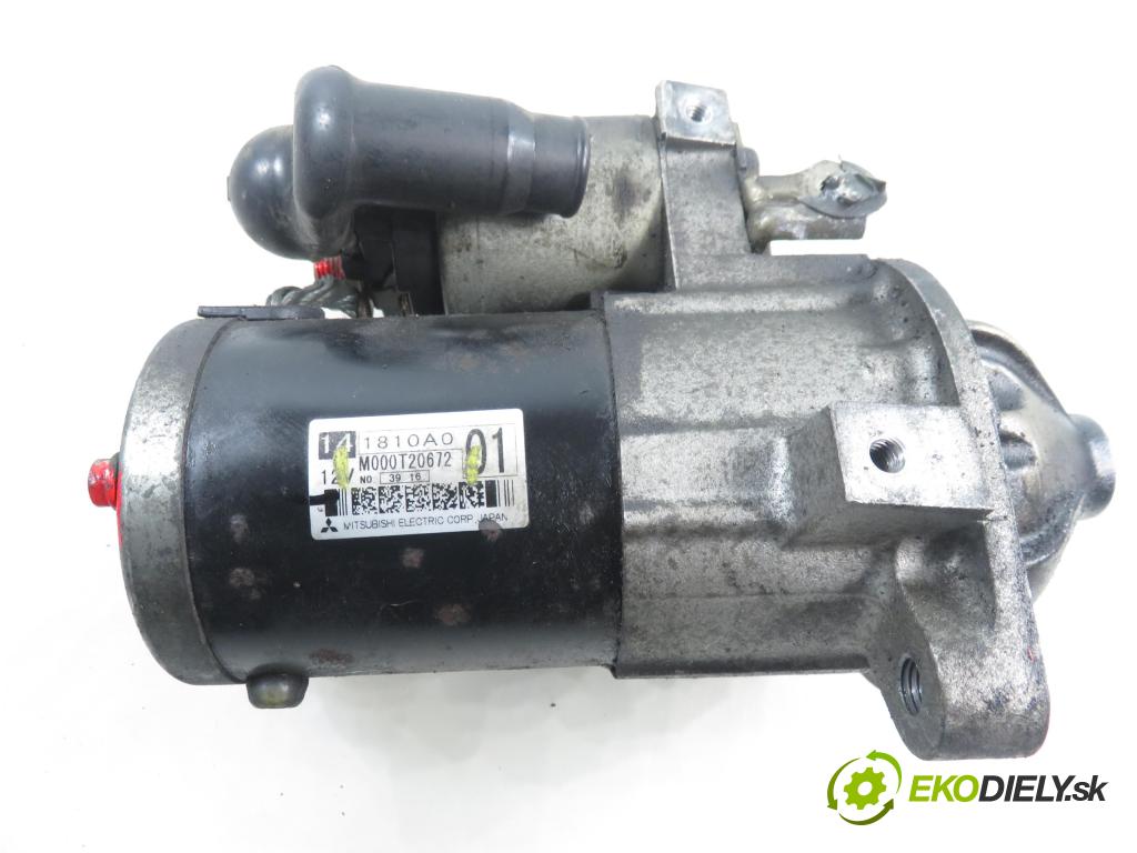 MITSUBISHI OUTLANDER I (CU_W) SUV 2003 118,00 2.4 4WD 160 (CU5W) - 4G69 2378,00 Štartér M000T20672 (Štartér)