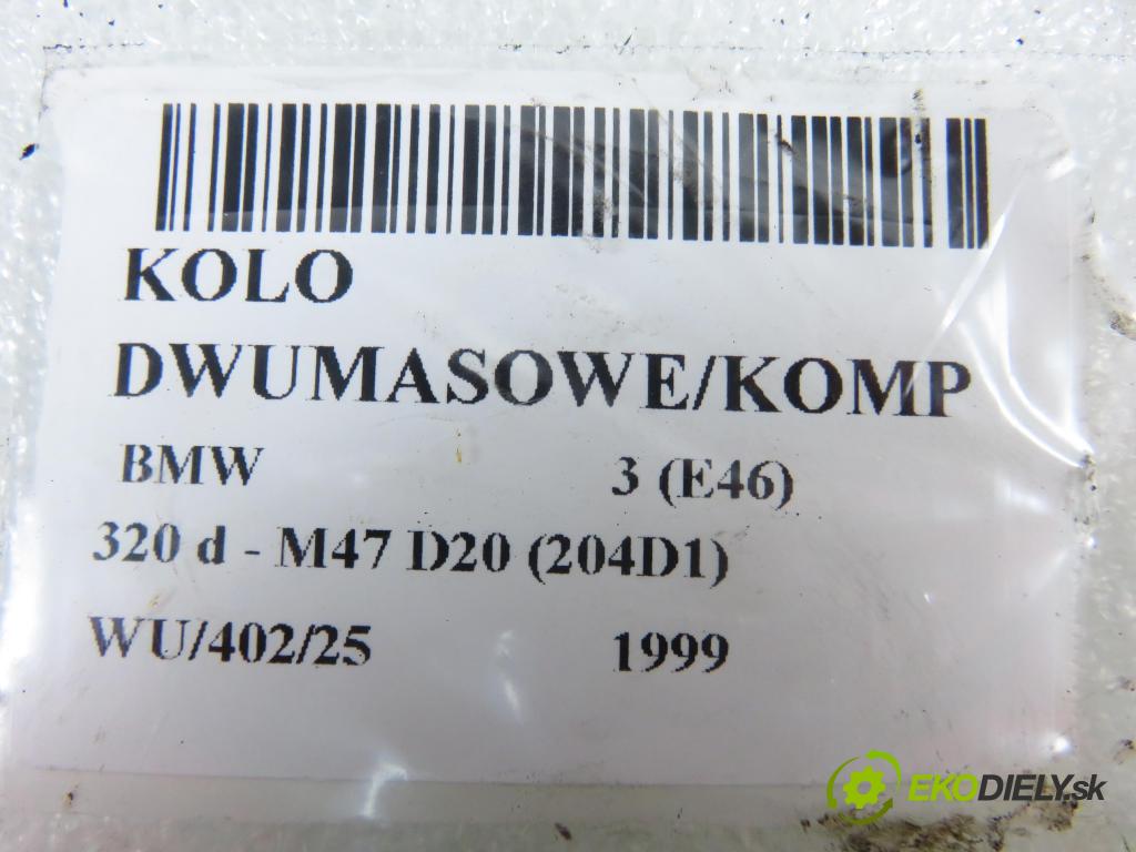 BMW 3 (E46) SEDAN 1999 100,00 320 d 136 - M47 D20 (204D1) 1951,00 Koleso dvojvrstvové 123039210 ; 323057710