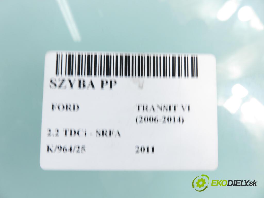 FORD TRANSIT Furgon (FA_ _) FURGON 2011 85,00 2.2 TDCi - SRFA 2198,00 Okno PP 