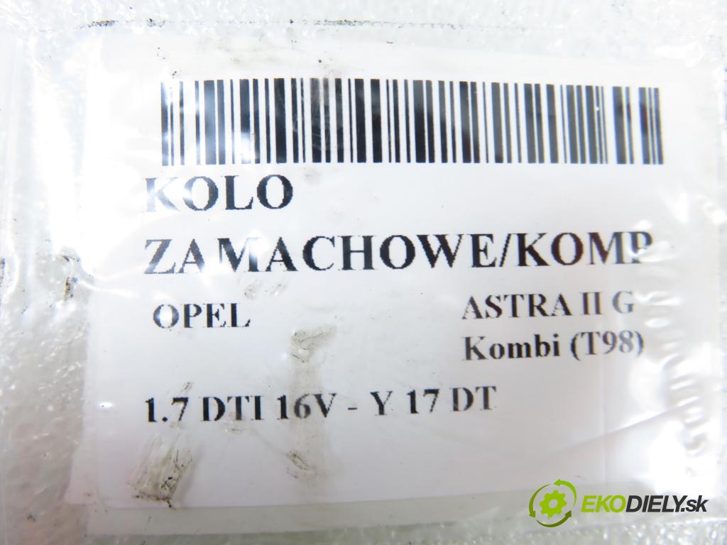 OPEL ASTRA G Kombi (T98) KOMBI 2004 55,00 1.7 DTI 16V - Y 17 DT 1686,00 Koleso zotrvačník 3082297531