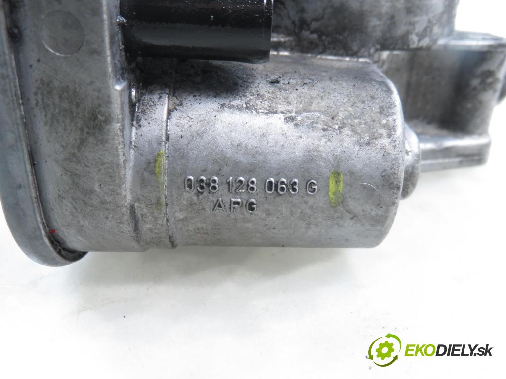 VW GOLF IV Variant (1J5) KOMBI 2002 74,00 1.9 TDI PD 101 - AXR 1896,00 Škrtiaca klapka 038128063G (Škrtiaca klapka)