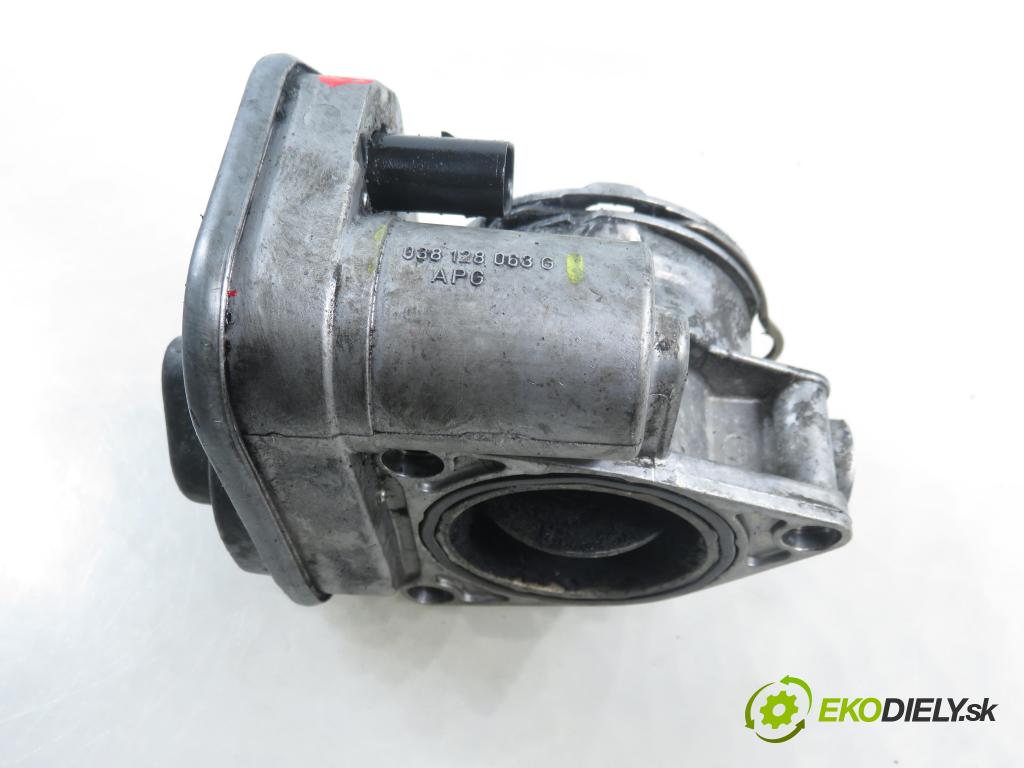 VW GOLF IV Variant (1J5) KOMBI 2002 74,00 1.9 TDI PD 101 - AXR 1896,00 Škrtiaca klapka 038128063G (Škrtiaca klapka)