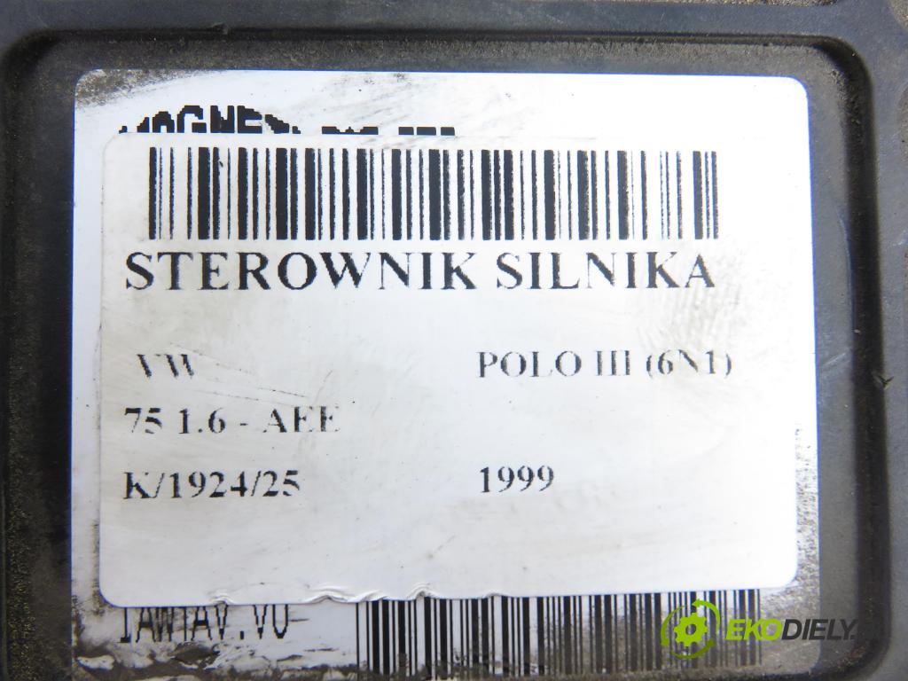 VW POLO (6N1) HB 1999 55,00 75 1.6 - AEE 1598,00 Riadiaca jednotka Motor 6160035503 ; 032906030AB
