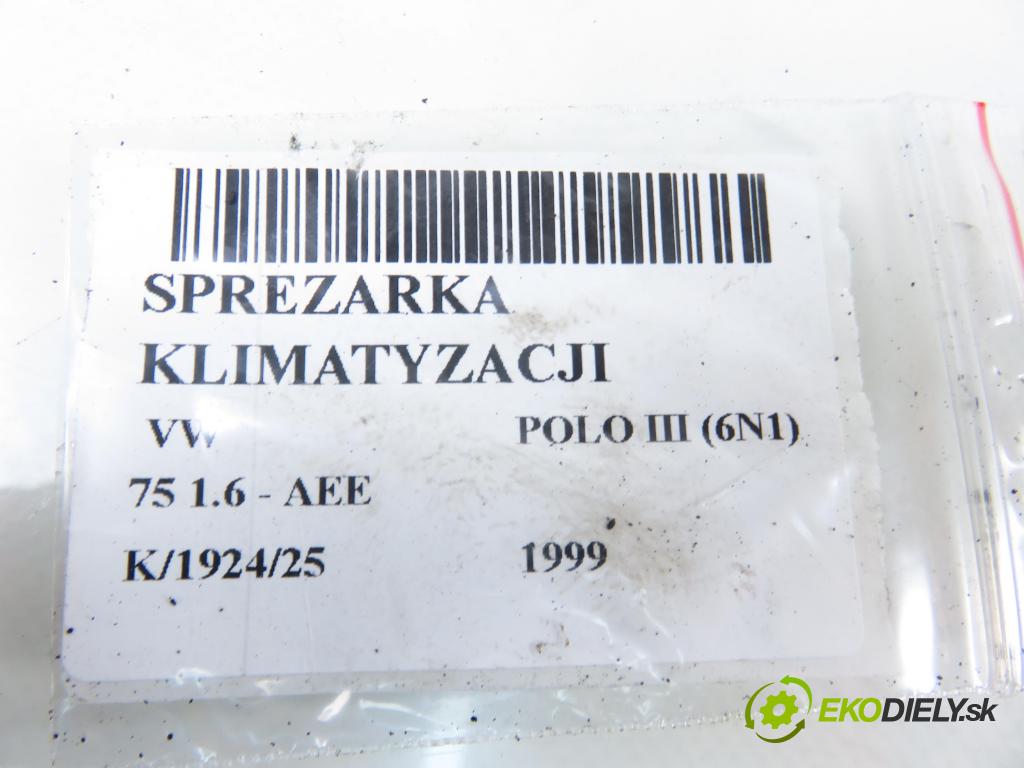 VW POLO (6N1) HB 1999 55,00 75 1.6 - AEE 1598,00 KOMPRESOR: klimatizace 6N0820803A (Kompresor klimatizace)