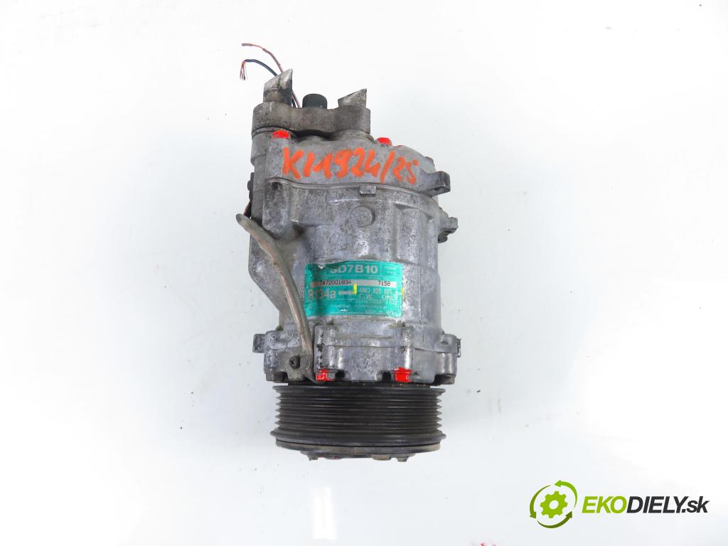 VW POLO (6N1) HB 1999 55,00 75 1.6 - AEE 1598,00 KOMPRESOR: klimatizace 6N0820803A (Kompresor klimatizace)