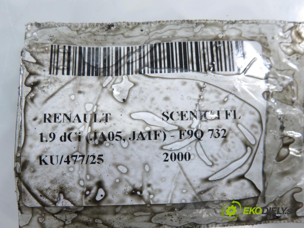 RENAULT SCENIC I (JA0/1_) MINIVAN 2000 75,00 1.9 dCi 102 - F9Q 732 1870,00 vstřikovač 0445110021 ; 7700111014 (Vstřikovač paliva)