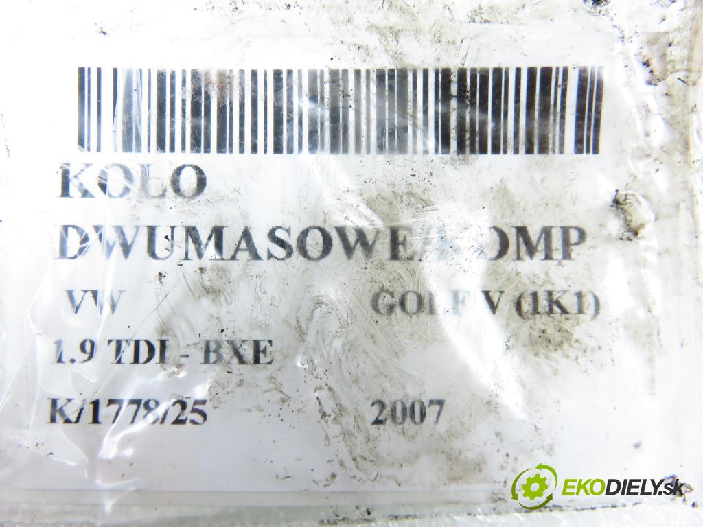 VW GOLF V (1K1) HB 2007 77,00 1.9 TDI - BXE 1896,00 Koleso dvojvrstvové 415025010 ; 323064110