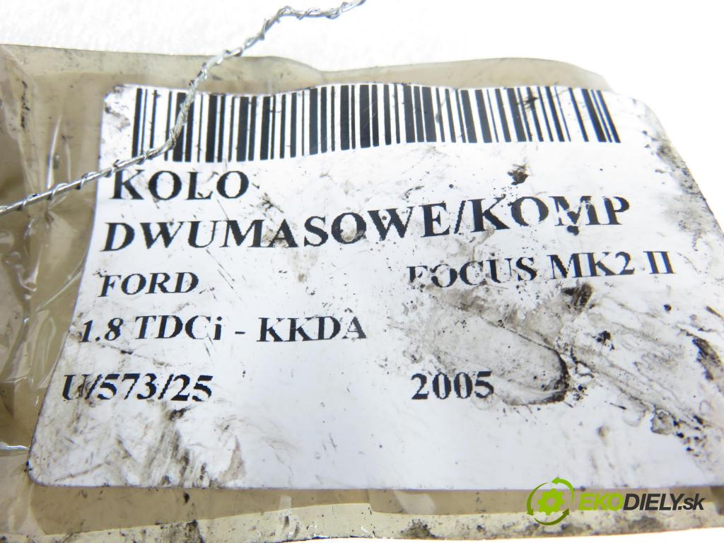 FORD FOCUS II (DA_, HCP) HB 2005 85,00 1.8 TDCi 115 - KKDA 1753,00 Koleso dvojvrstvové 3082000415 ; 1864000330 ; 2294000660