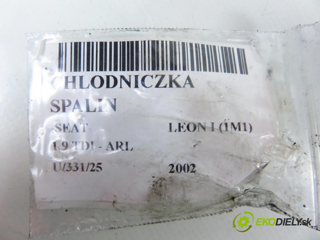 SEAT LEON (1M1) HB 2002 110,00 1.9 TDI PD 150 - ARL 1896,00 Chladič spalín 038131521AT ; 038131521BA