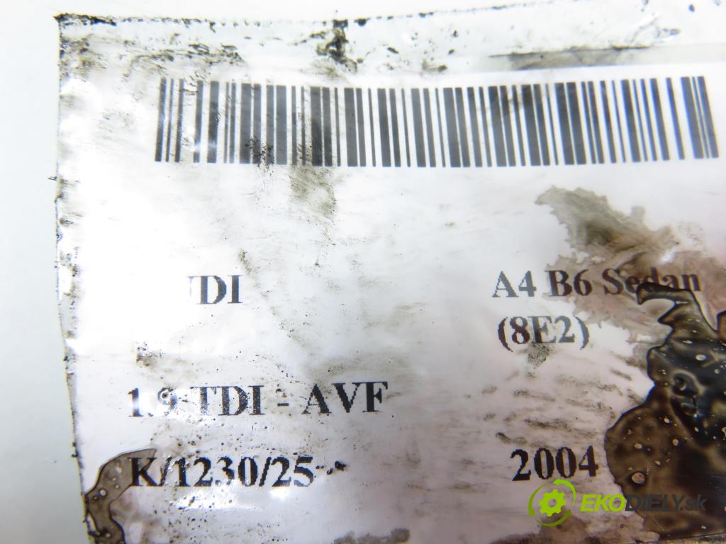 AUDI A4 (8E2, B6) SEDAN 2004 96,00 1.9 TDI PD 130 1896,00 AirBag Motor