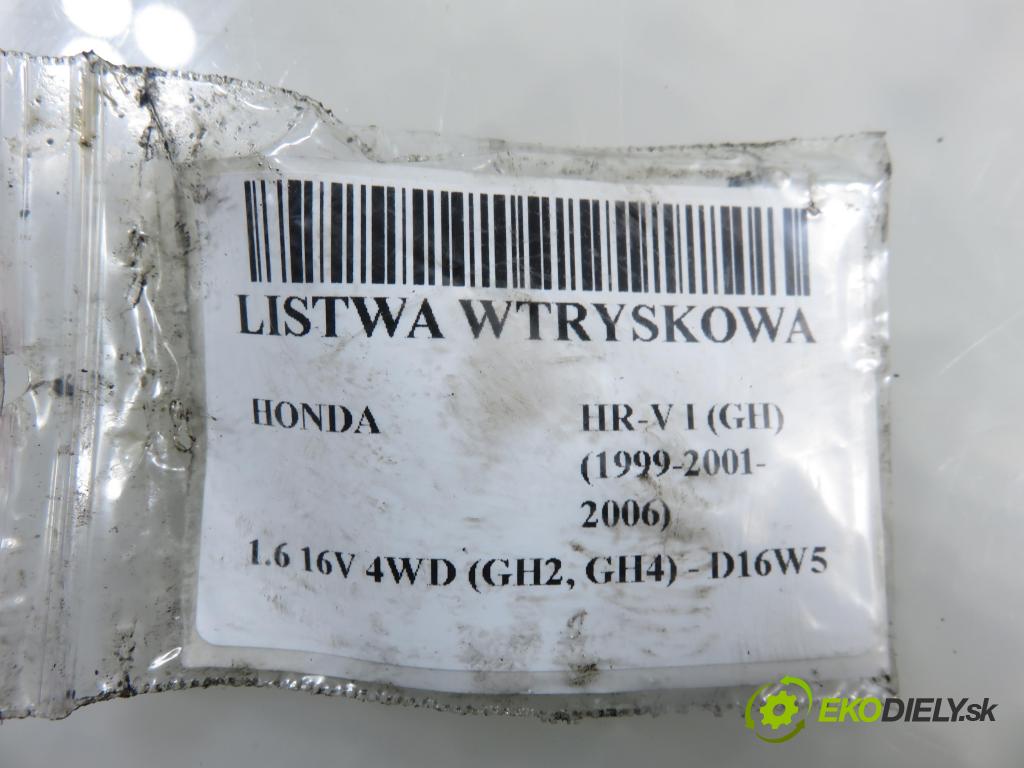 HONDA HR-V (GH) CROSSOVER 2004 91,00 1.6 16V 4WD (GH2, GH4) - D16W5 1590,00 lišta vstřikovací  (Vstřikovací lišta)