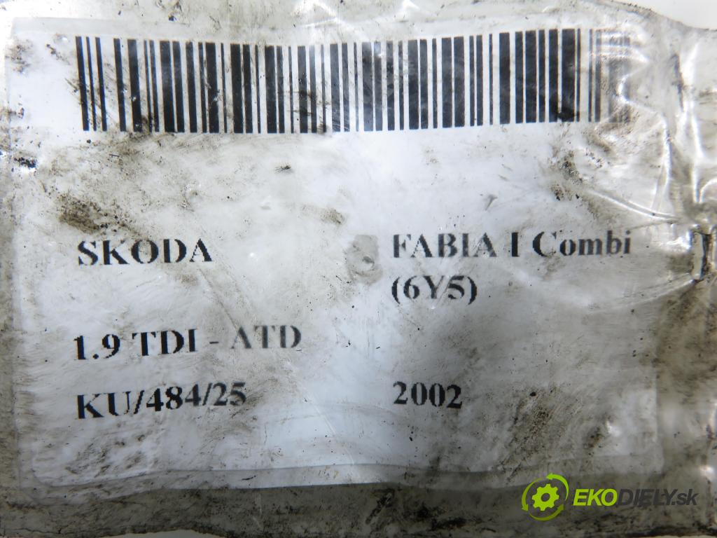 SKODA FABIA I Combi (6Y5) KOMBI 2002 74,00 1.9 TDI - ATD 1896,00 Vstrekovač 038130073AJ (Vstrekovač paliva)