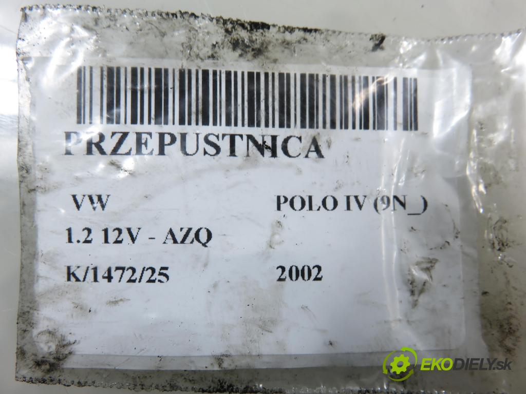 VW POLO (9N_) HB 2002 47,00 1.2 12V 64 - AZQ 1198,00 Lišta vstrekovacia 03E133320 ; 03E906031 (Vstrekovacia lišta)