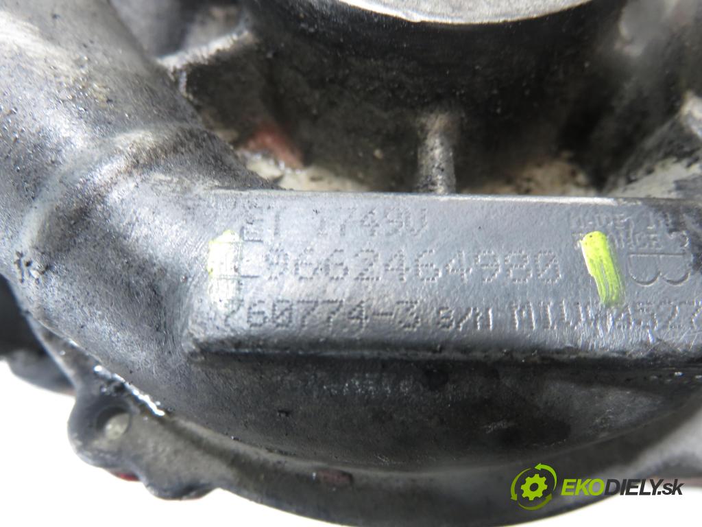 FORD S-MAX (WA6) MINIVAN 2007 96,00 2.0 TDCi - AZWA 1997,00 Turbodúchadlo 9662464980 (Turbodúchadlo (kompletné))