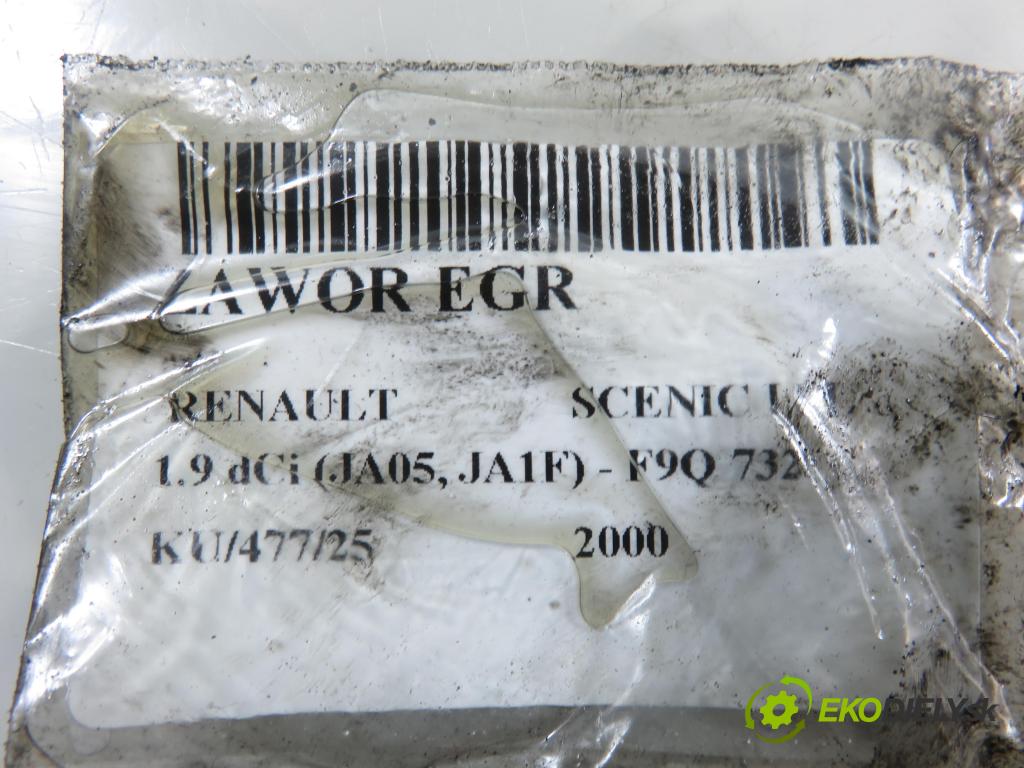 RENAULT SCENIC I (JA0/1_) MINIVAN 2000 75,00 1.9 dCi 102 - F9Q 732 1870,00 VENTIL EGR 