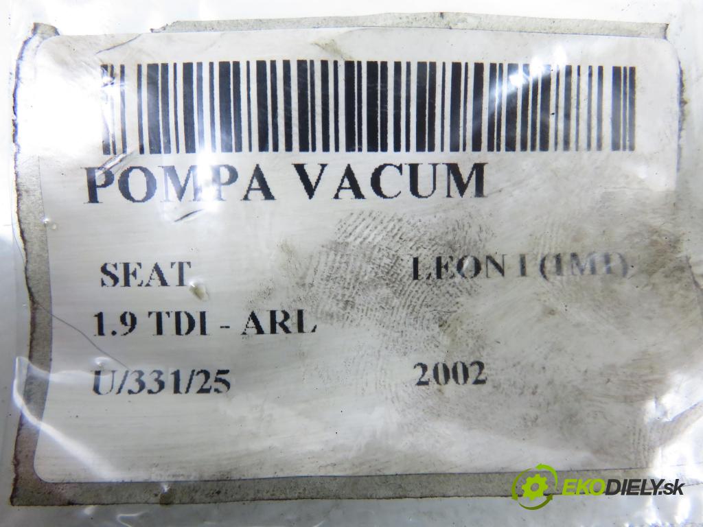 SEAT LEON (1M1) HB 2002 110,00 1.9 TDI PD 150 - ARL 1896,00 Pumpa vákuová 038145209A