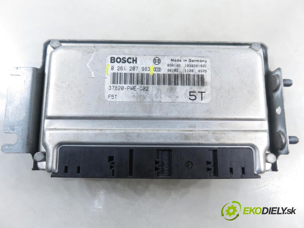 HONDA JAZZ II (GD_, GE3, GE2) HB 2003 61,00 1.3 (GD1) - L13A1 1339,00 Riadiaca jednotka Motor 0261207983