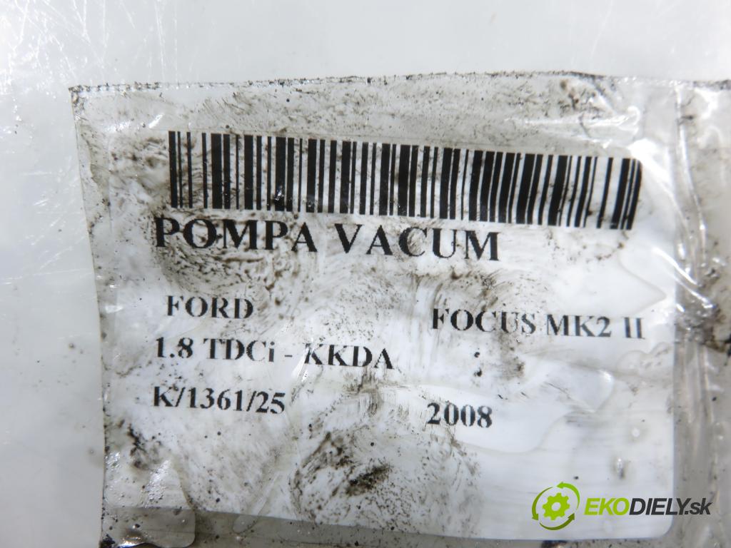 FORD FOCUS II (DA_, HCP) HB 2008 85,00 1.8 TDCi 115 - KKDA 1753,00 Pumpa vákuová 9140050600
