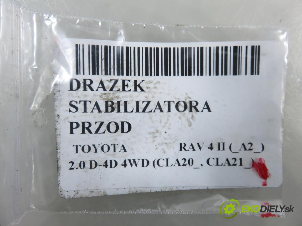 TOYOTA RAV 4 II (_A2_) SUV 2003 85,00 2.0 D-4D 4WD 116 - 1CD-FTV 1995,00 TYČ: stabilizátora predný