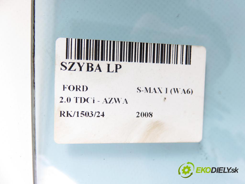 FORD S-MAX (WA6) MINIVAN 2008 96,00 2.0 TDCi - AZWA 1997,00 Okno LP