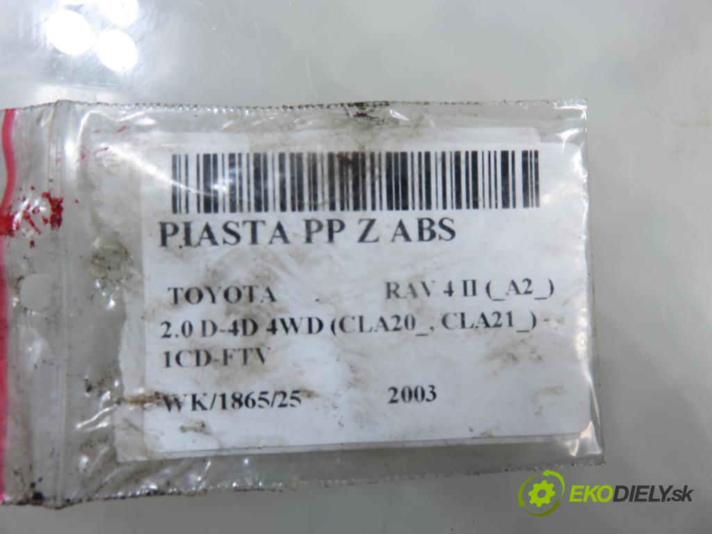 TOYOTA RAV 4 II (_A2_) SUV 2003 85,00 2.0 D-4D 4WD 116 - 1CD-FTV 1995,00 náboj PP ABS