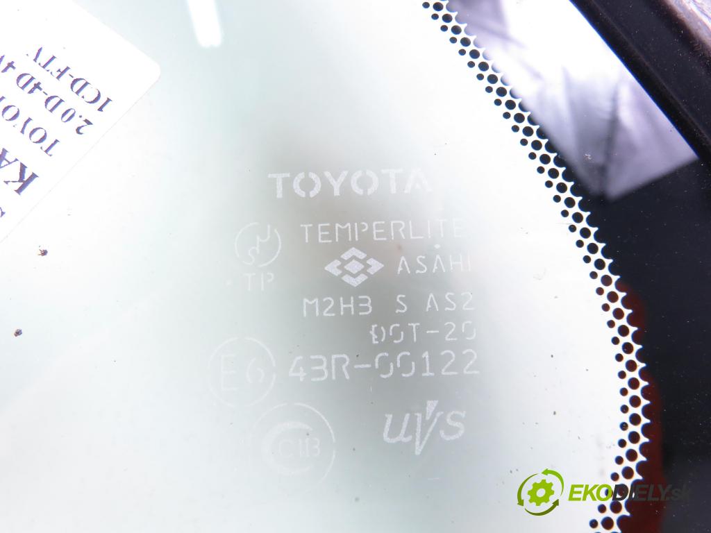 TOYOTA RAV 4 II (_A2_) SUV 2003 85,00 2.0 D-4D 4WD 116 - 1CD-FTV 1995,00 Okno dverí LT