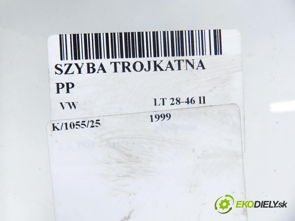 VW LT 28-46 II Platforma / podwozie (2DC, 2DF, 2DG, 2DL, 2DM) KABINA/PLATFORMA 1999 75,00 2.5 TDI - AHD 2461,00 Okno TROJUHOLNÍKÝ PP