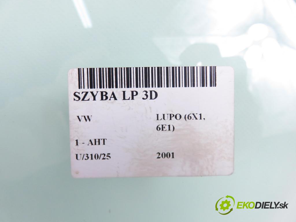 VW LUPO (6X1, 6E1) HB 2001 37,00 1.0 50 - AHT (Skoda) 997,00 Okno LP 3D