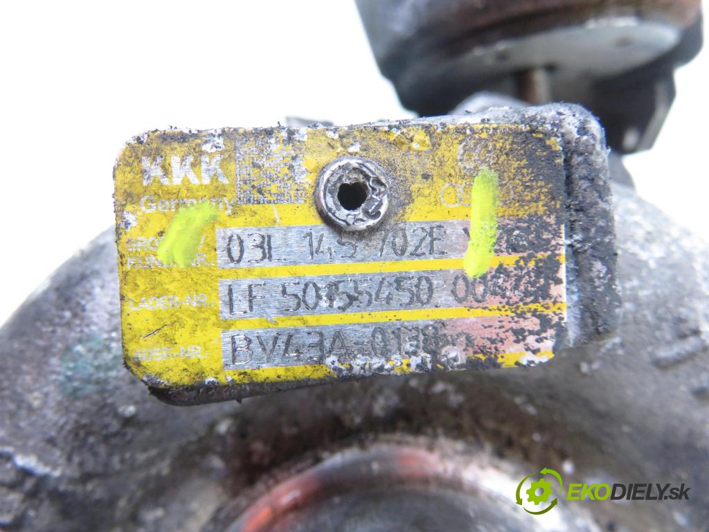 AUDI A4 Avant (8K5, B8) KOMBI 2010 125,00 2.0 TDI quattro - CAHA 1968,00 Turbodúchadlo 03L145702E (Turbodúchadlo (kompletné))