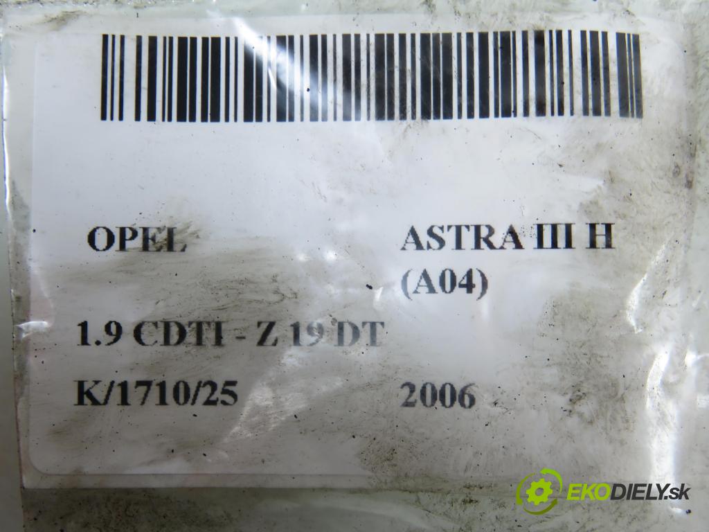 OPEL ASTRA H (A04) HB 2006 88,00 1.9 CDTI - Z 19 DT 1910,00 vstrekovač 0445110165 (Vstrekovač paliva)